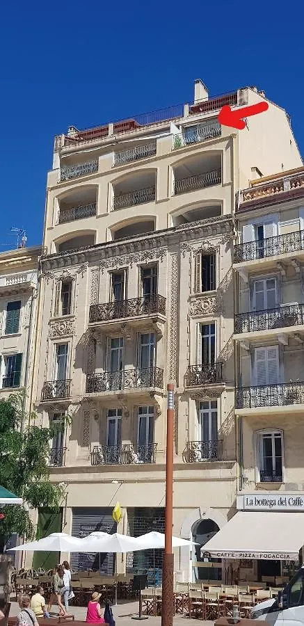 Apartment O Festival Palace, Terrace With Panoramic Sea View Cannes