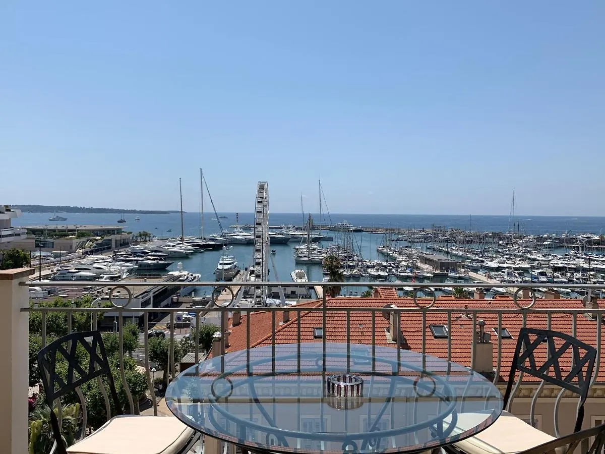 Apartment O Festival Palace, Terrace With Panoramic Sea View Cannes France