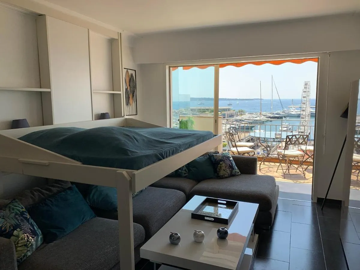 Apartment O Festival Palace, Terrace With Panoramic Sea View Cannes